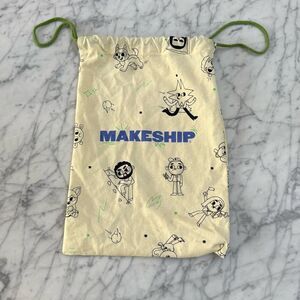 Makeship Blue Letter Bag Collectible Bag - Bag Only (No Plushie)